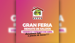 Inicio feria cocodrilo